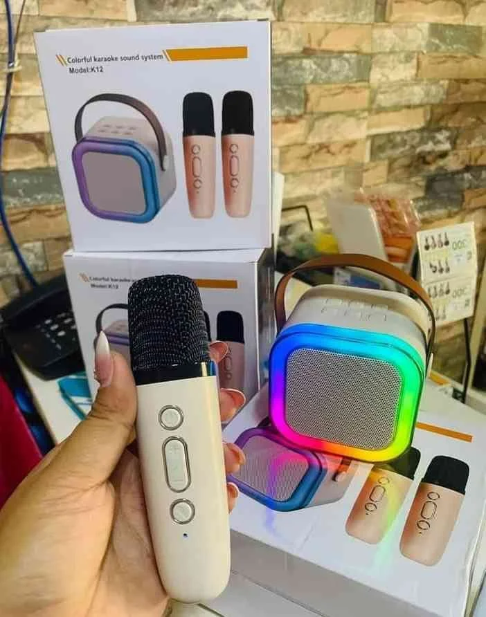 20250903175505702311756922105_Nilima Shops K12 Wireless Portable Speaker With Microphone Powerful Bass.webp